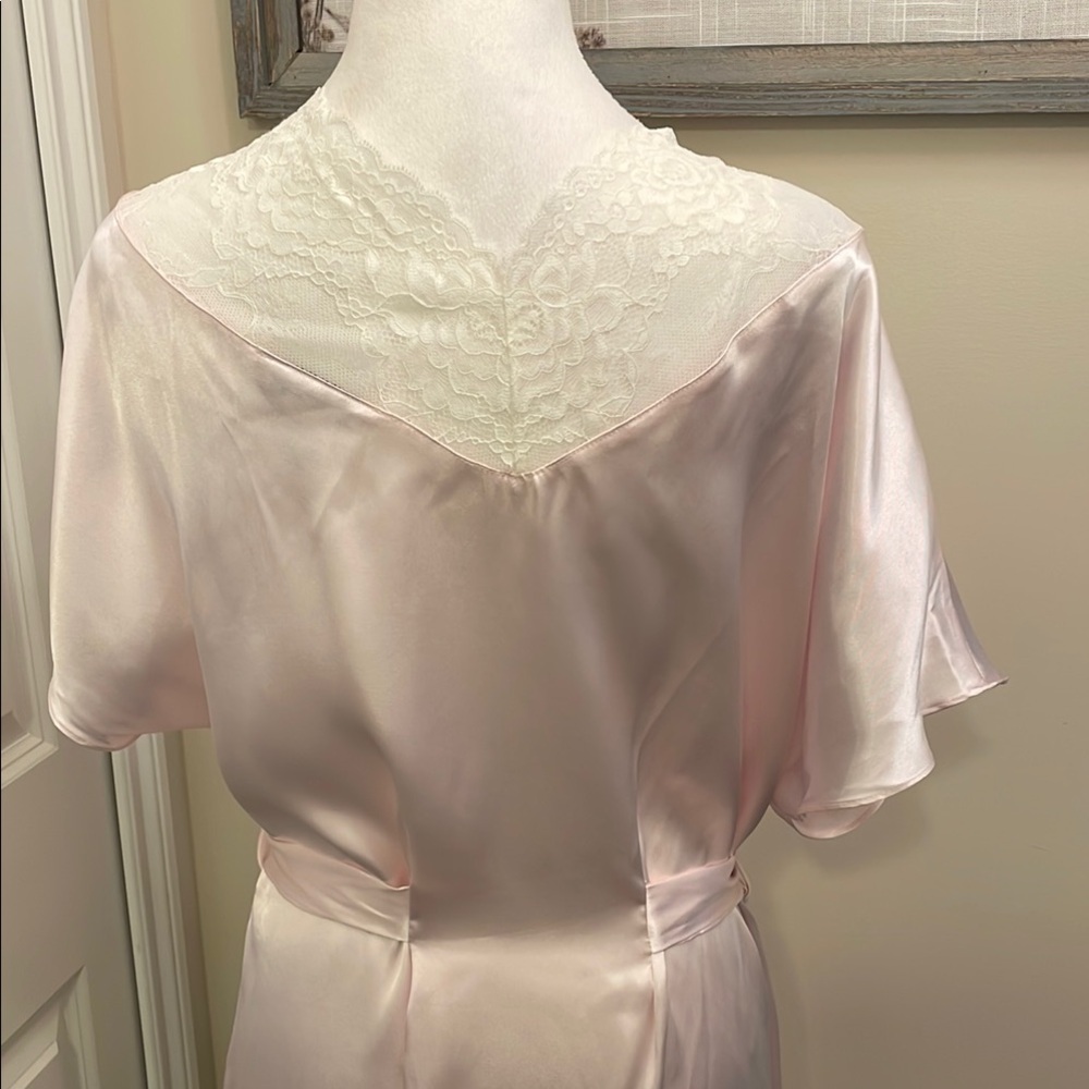 Linea Donatella Pink Sequin Robe Large - Picture 8 of 16